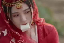 被“绑架”像咬化妆棉，鞠婧祎演技遭吐槽图片