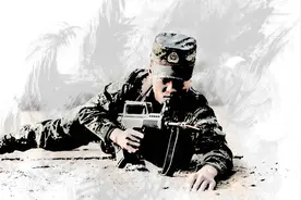 兵哥哥笔下的插画，带你走进新战友的热血青春图片