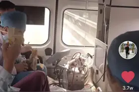 河南医护人员救护车里吃香蕉遭网暴 当事医生：迫不得已图片