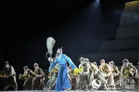 舞剧《彩虹之路》亮相金城 完美演绎“凿空之旅”图片