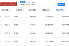 腾讯申请“微信豆”商标图片