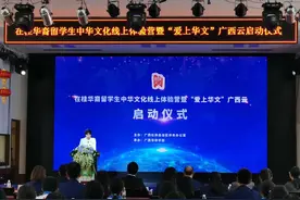 在桂华商留学生中华文化线上体验营正式启动图片