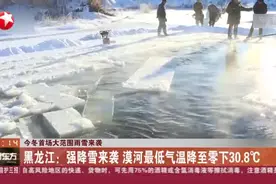 今冬首场大范围雨雪来袭：黑龙江——强降雪来袭  漠河最低气温降至零下30.8℃视频封面
