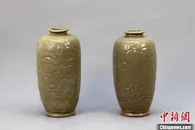 西安发现北宋孟氏家族墓地 出土罕见耀州窑青釉瓷器图片