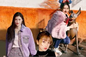 娜娜穿上毛绒外套软fufu，我穿上胖dudu图片