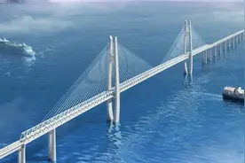 杭州湾跨海大桥海上勘探正式启动，计划明年6月前完成图片
