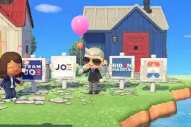 《动森》要求用户避免政治内容，此前拜登等人用该游戏宣传图片