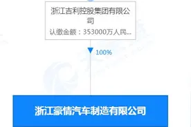 吉利控股集团旗下子公司生产的两款新能源乘用车、专用车不符合标准图片