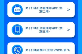 快手严打低俗软色情 9天集中处置涉软色情账号7000余个图片
