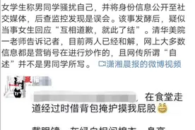 清华学姐用诬告学弟性骚扰的方法告诉你，让人“社死”的成本有多低图片
