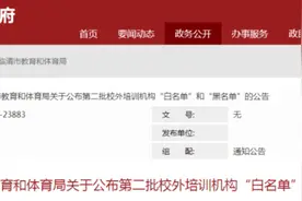 家长注意！聊城这些校外培训机构上了黑名单图片