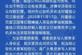 南京富豪杨宗义被抓：旗下公司涉嫌非法集资，曾身家40亿图片