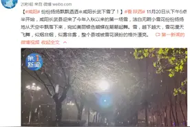 纷纷扬扬飘飘洒洒 咸阳长武下雪了图片