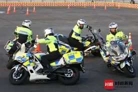 帅气！重庆江北交巡警在全国交警系统实战大练兵比武竞赛中斩获佳绩图片