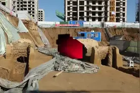 山东德州发现东汉古墓，1800年前彩色壁画仍清晰可见图片