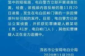 广东电白一男子被“浸猪笼”警方：已抓获一名嫌犯图片