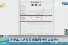 流程多、过渡期长,“三类大件”运输通行证办理难,督导组督导整改视频封面
