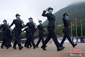香港警察学院举行结业典礼图片