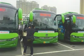 本市新添两条城际公交线路图片