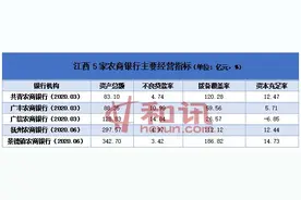 江西多家农商银行定增“补血”有银行不良率高达14.84%图片
