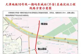 城事｜天津这条地铁将延长2站，站点位置公布图片