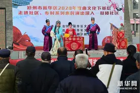 河北沧州：送戏到基层图片