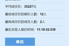 11月浙A车牌竞价结果出炉，个人平均成交价35227元图片