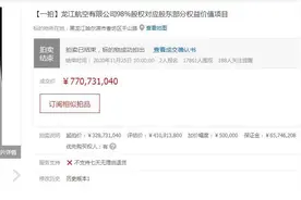 牌照稀缺但从未盈利，二次拍卖成交价缩水3500万 国内首家被拍卖航司龙江航空何去何从？图片