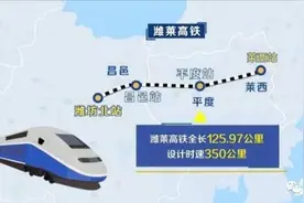 济南到烟台只需106分！潍莱高铁今天通车，车票已开售图片