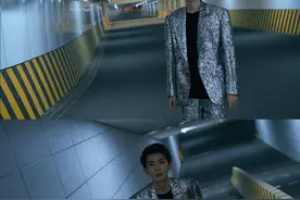 王源隧道大片曝光 银色西装尽显绅士感图片