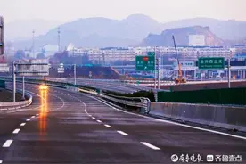 情报站｜济南大东环今日通车，壹粉拍下沿途景色，美到令人窒息图片