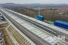 潍坊至莱西高铁正式开通运营！烟台到济南最快仅用1小时46分 平度到烟台首开高铁图片