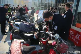 交警提醒：明年起合肥市将不再发放电动自行车临牌图片