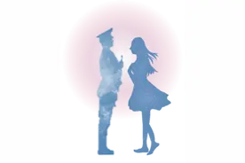 军恋吧 | 迟来的婚纱照，不迟来的爱图片