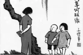 童心与诗心：读丰子恺的漫画图片