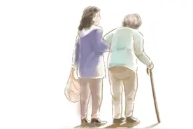 杭州42岁女儿辞职照顾得帕金森病的妈妈 一个月有20天陪她一起睡！她说：妈妈在，这个家就还在……图片