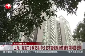 上海：规范二手房交易  中介发布虚假房源或被暂停网签密钥视频封面