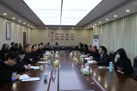 河南工业大学副校长（正校级）郭长华一行莅临漯河工学院调研指导工作图片