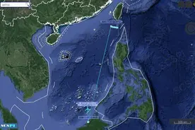 美侦察机前往南海、东海侦察，最近距离浙江海岸约39海里图片