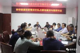 “零容忍”——福绵区新桥镇依法拆除 乱占耕地违建8266.7平方米图片