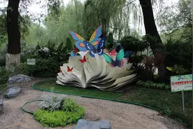 树木花丛下方埋“绿圈”有什么用？园林部门这样说图片