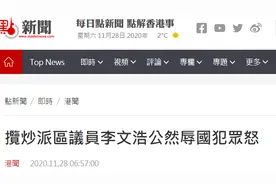 “揽炒派”议员声称“在国际社会说‘中国人’三个字等同于过街老鼠”，网友：数典忘祖不知所谓图片
