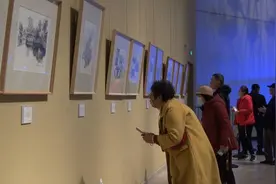 86秒丨重温泉城记忆！48幅手绘作品再现济南古建筑风貌图片