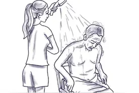 每天要给父亲换五六次纸尿裤图片