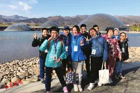 山晚小记者探秘太原植物园图片