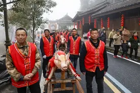 浙江畲族非遗抢猪节 欢乐庆丰年图片