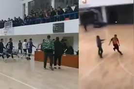 江西篮球联赛多名球员追打裁判，率先动手球员写检讨道歉视频封面