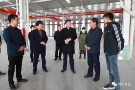 河北武邑县委书记刘勇到经济开发区就项目建设进行调研图片