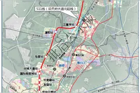 成都至德阳轨道交通S11线批复后公示 德阳段设7个站点图片
