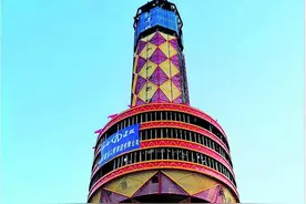 山西建工打造最高钢结构观光塔图片